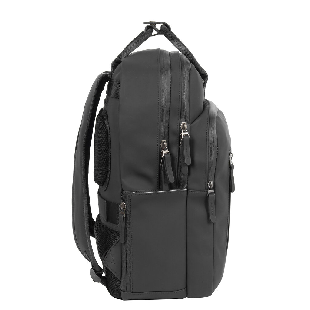 New Rebels William Milwaukee Zwart 20L Rugzak Waterafstotend Laptop 15.6