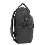 New Rebels New Rebels William Milwaukee Zwart 18L Rugzak Waterafstotend Laptop 15.6"