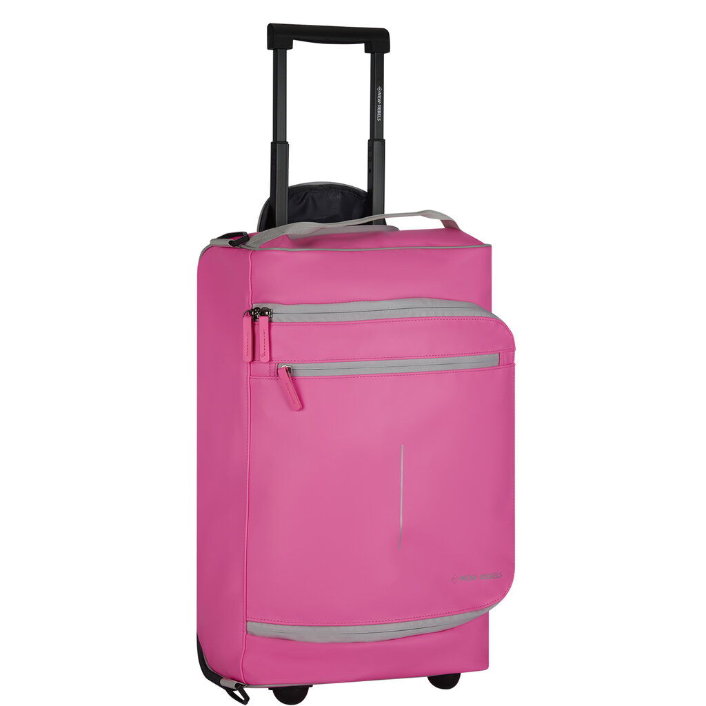 New Rebels New Rebels Harper Laredo Neon Pink 29L On Board Trolley Water Repellent