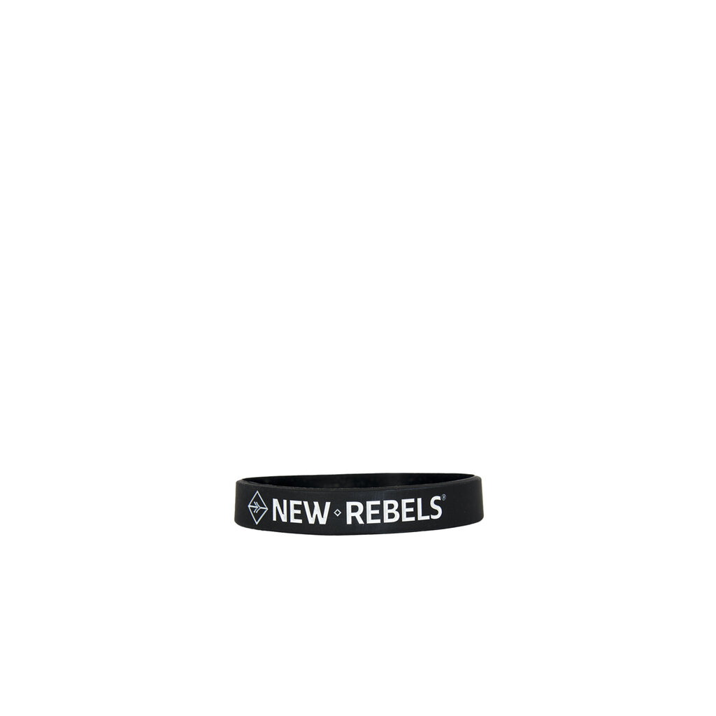 New Rebels Silicone Wristband Man Black