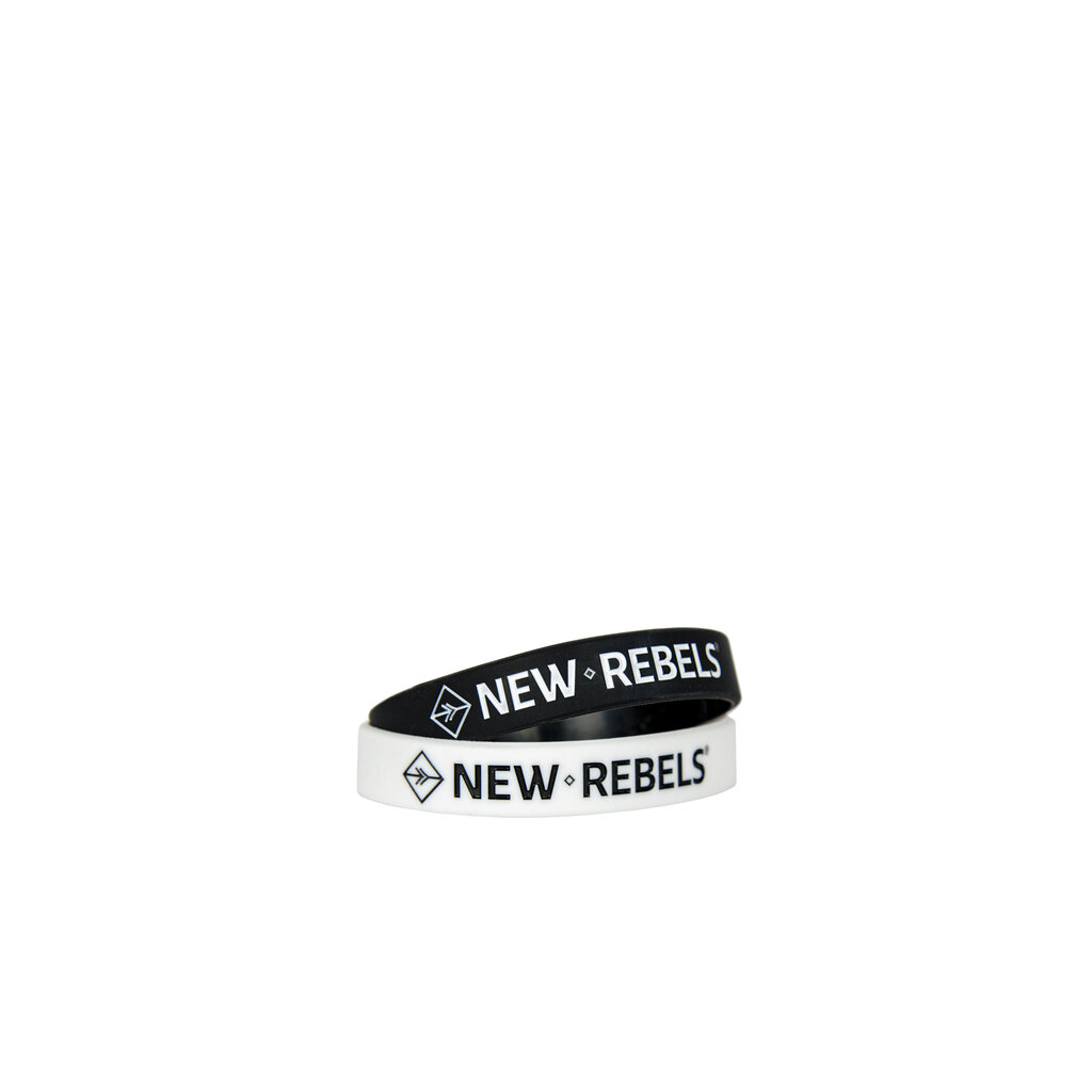 New Rebels New Rebels Siliconen Polsbandje Vrouw Wit