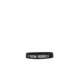 New Rebels New Rebels Silicone Wristband Woman Black