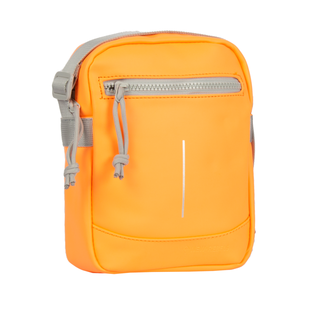 New Rebels Mart Columbus Neon Orange Shoulder Bag Water Repellent