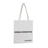 New Rebels New Rebels Wilmington White Tote Bag Shopper Canvas