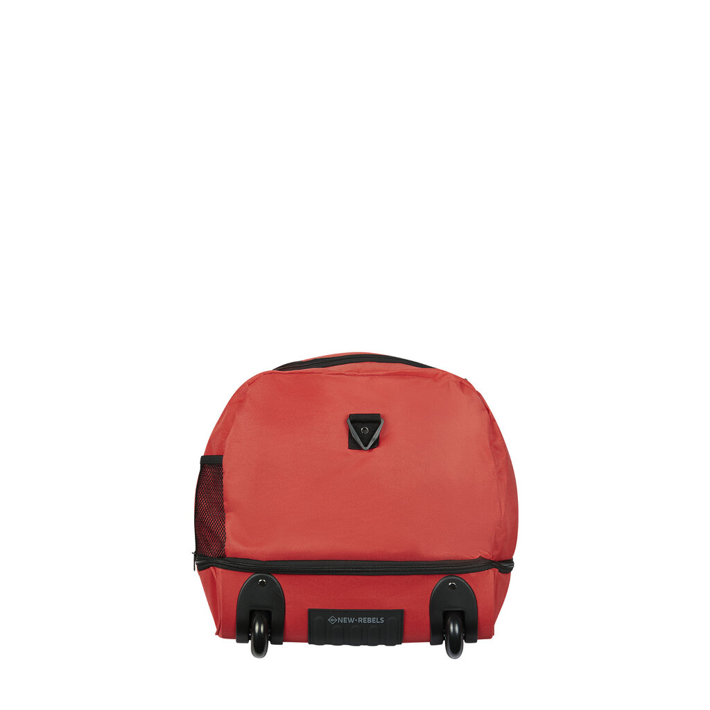 New Rebels New Rebels Nevada Newark Rot 110L Rollbarer Trolley Reisetasche Wasserabweisend