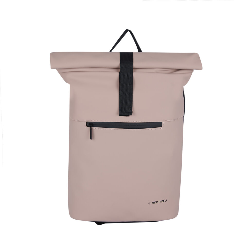 New Rebels New Rebels Omar Montgomery Altrosa 15L Rolltop Rucksack Wasserabweisend Laptop 15.6"