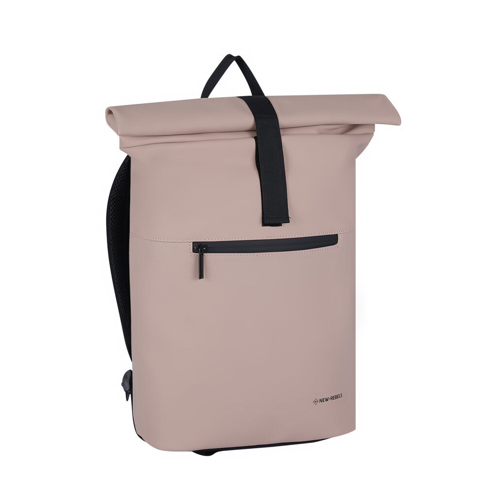 New Rebels New Rebels Omar Montgomery Altrosa 15L Rolltop Rucksack Wasserabweisend Laptop 15.6"