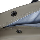 New Rebels New Rebels Fane Montgomery Zwart 15L Rolltop Rugzak Waterafstotend Laptop 15.6"