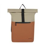 New Rebels New Rebels Fane Montgomery Oranje 15L Rolltop Rugzak Waterafstotend Laptop 15.6"