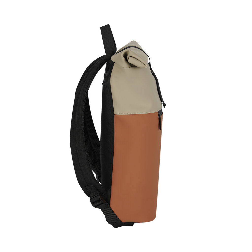 New Rebels New Rebels Fane Montgomery Orange 15L Rolltop Rucksack Wasserabweisend Laptop 15.6"