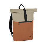 New Rebels New Rebels Fane Montgomery Orange 15L Rolltop Rucksack Wasserabweisend Laptop 15.6"