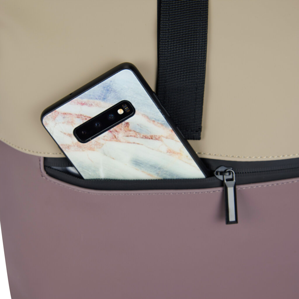 New Rebels New Rebels Fane Montgomery Oudpaars 15L Rolltop Rugzak Waterafstotend Laptop 15.6"