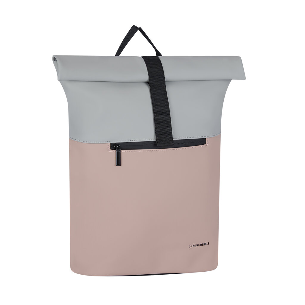 New Rebels New Rebels Fane Montgomery Old Pink 15L Rolltop Backpack Water Repellent Laptop 15.6"