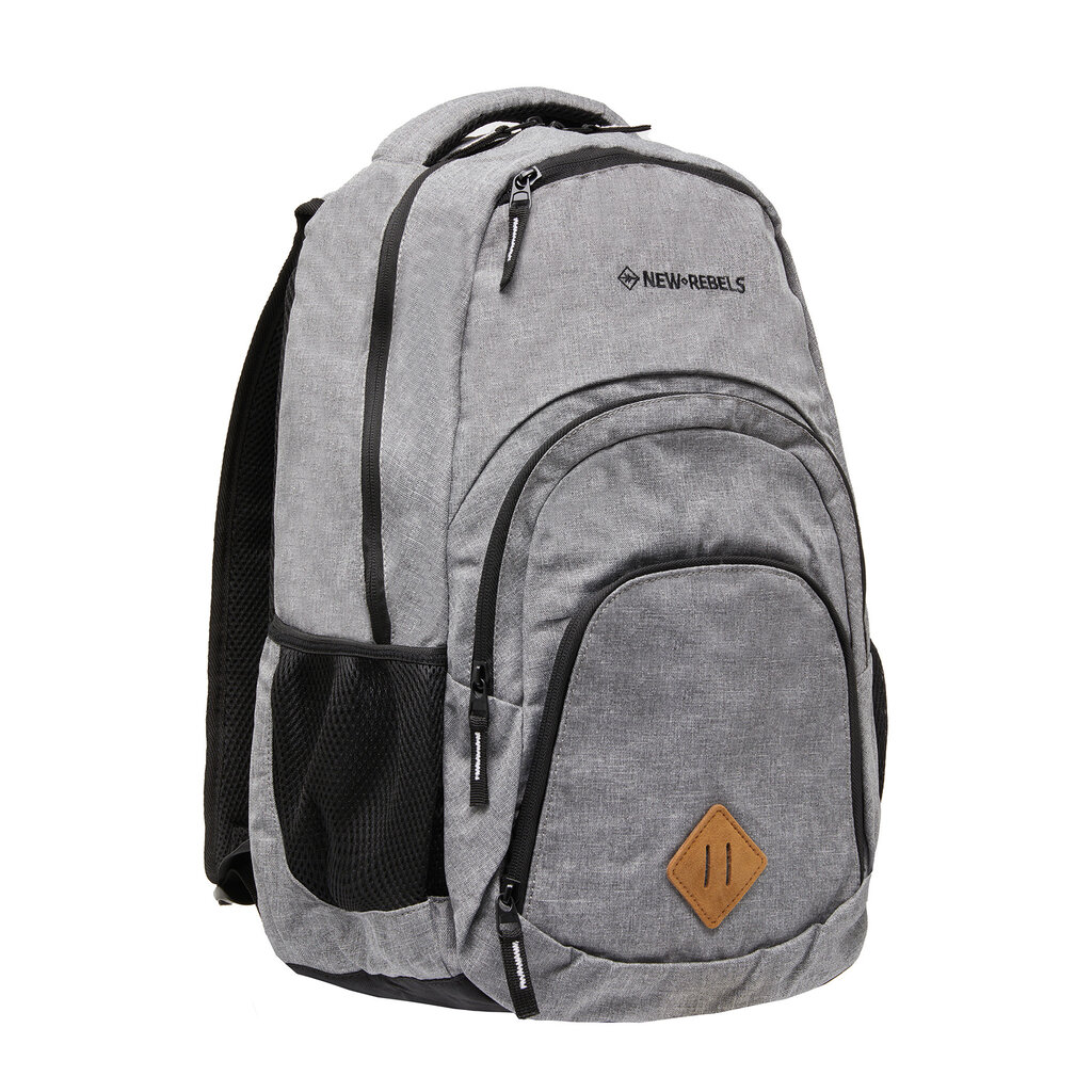 New Rebels ® BTS 3 schooltas met laptopvak antracite