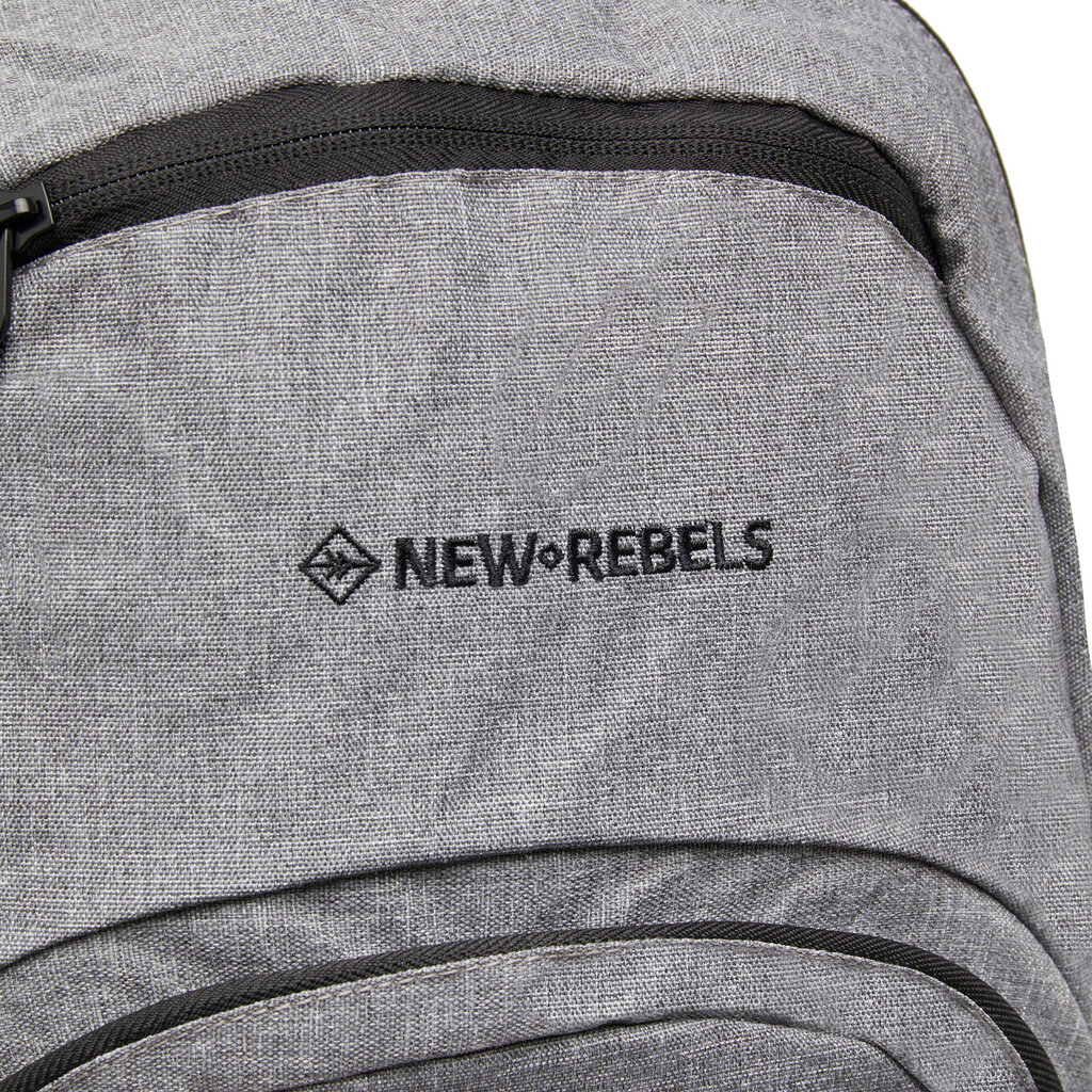 New Rebels New Rebels ® BTS 3 schoolbag with laptop compartment antracite