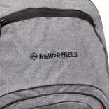 New Rebels ® BTS 3 schooltas met laptopvak antracite