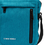 New Rebels New Rebels ® Heaven Small Mit Überschlag  Blau IV | Umhängetasche
