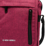 New Rebels New Rebels ® Heaven - Schoudertas - Crossbody - Polyester - Burgundy