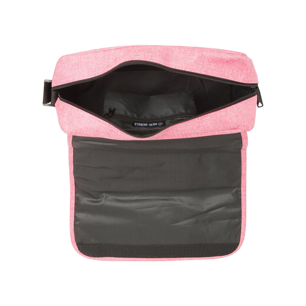 New Rebels New Rebels ® Heaven25 - Medium Schoudertas  A5 - Crossbodytas met flap - Roze