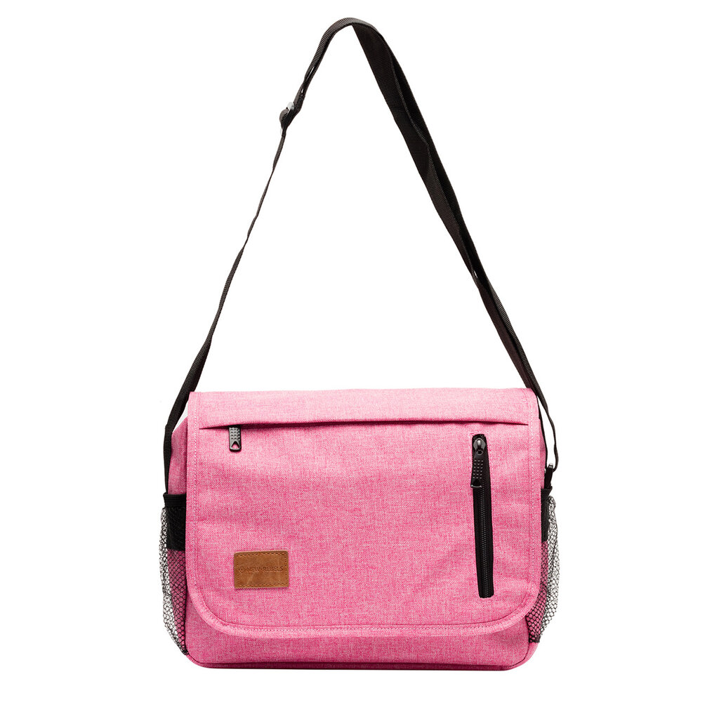 New Rebels ® Heaven25 - Medium Schoudertas  A5 - Crossbodytas met flap - Roze