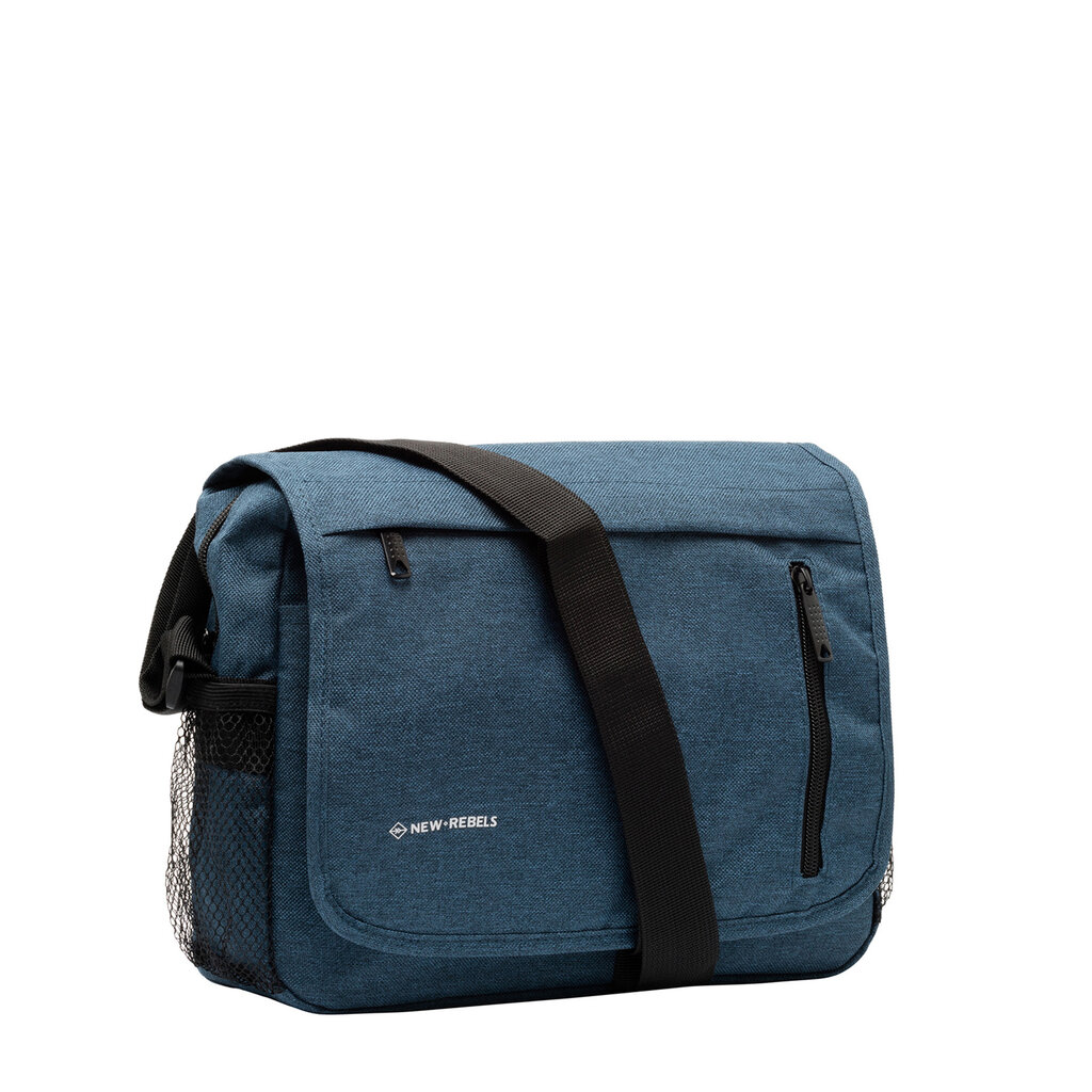 New Rebels New Rebels ® Heaven25 - Medium Schoudertas  A5 - Crossbodytas met flap - Blauw