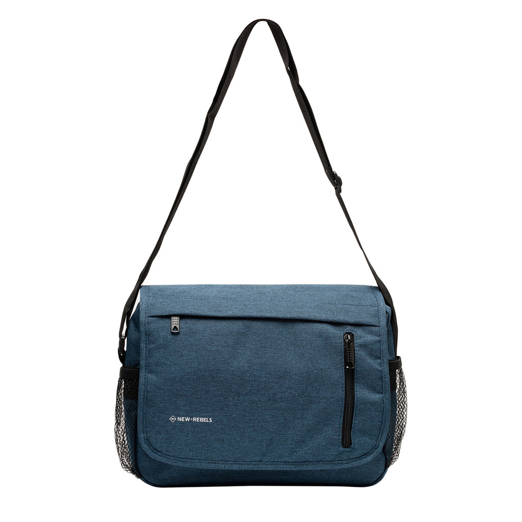 New Rebels New Rebels ® Heaven25 - Medium Schoudertas  A5 - Crossbodytas met flap - Blauw