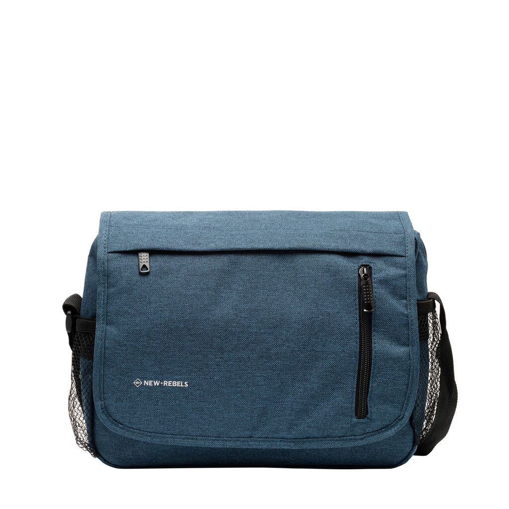 New Rebels New Rebels ® Heaven25 - Medium Schoudertas  A5 - Crossbodytas met flap - Blauw