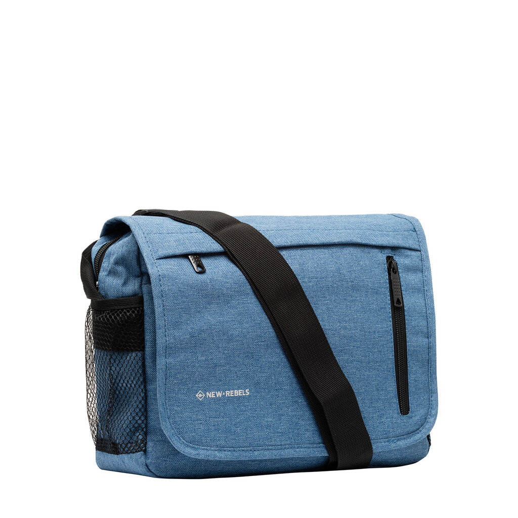 New Rebels ® Heaven25 - Medium Umhängetasche  A5 - Crossbodytasche  Soft Blauw