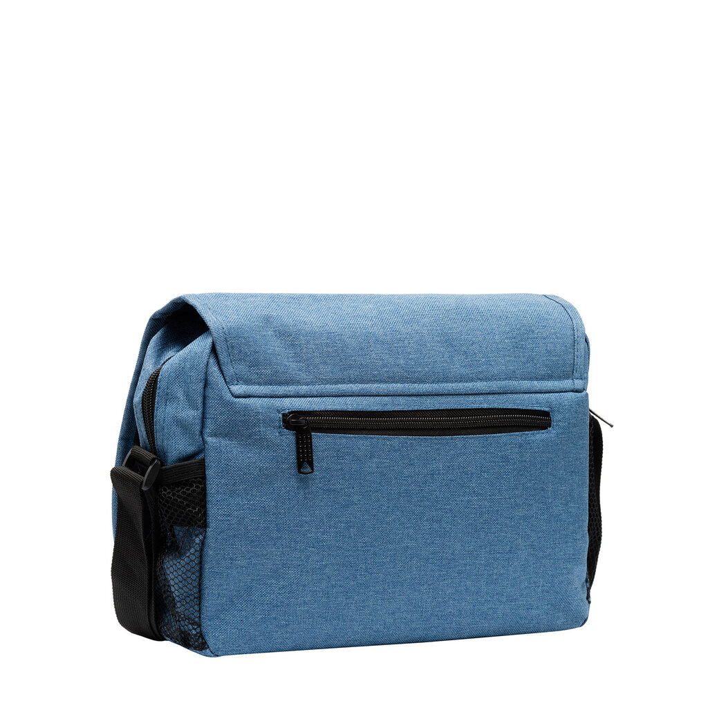 New Rebels ® Heaven25 - Medium Schoudertas  A5 - Crossbodytas met flap - Soft Blauw