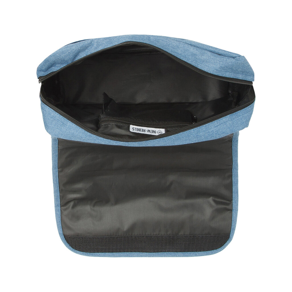 New Rebels New Rebels ® Heaven25 - Medium Umhängetasche  A5 - Crossbodytasche  Soft Blauw