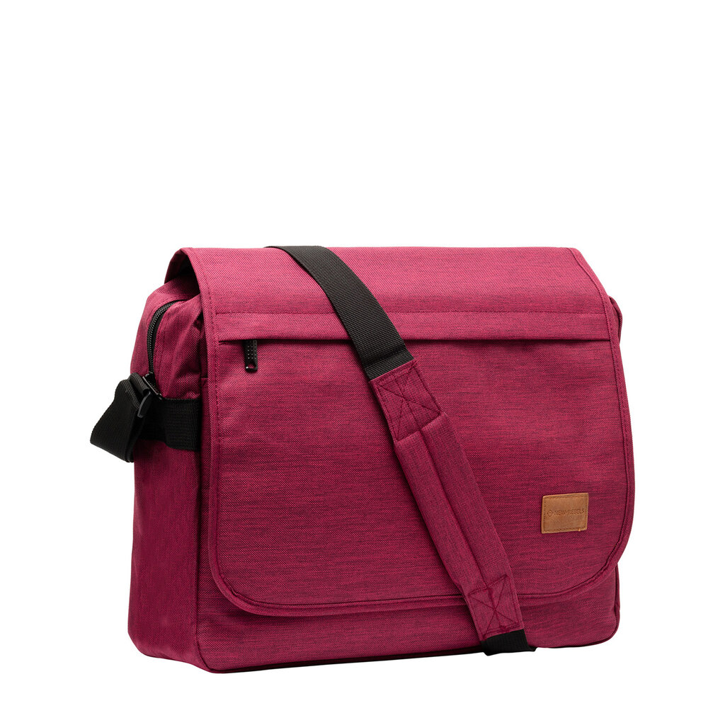 New Rebels ® Heaven 26 – Large- Laptoptasche 15,6“ - Umhängetasche  A4 -  Burgundy