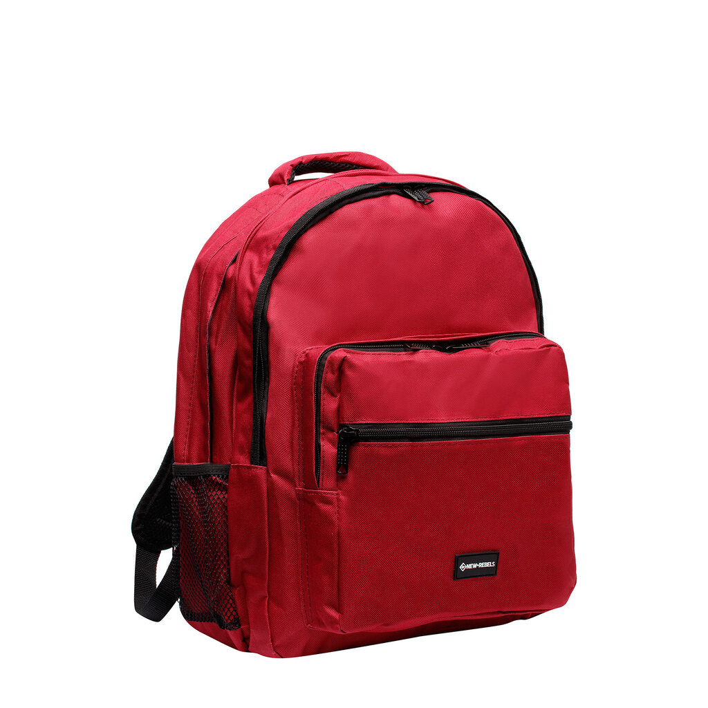 New Rebels New Rebels ® Katschberg - Schooltas - Laptopvak - Burgundy - Rugzak - Rugtas