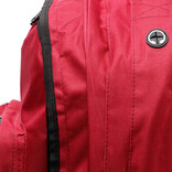 New Rebels New Rebels ® Katschberg - Schooltas - Laptopvak - Burgundy - Rugzak - Rugtas