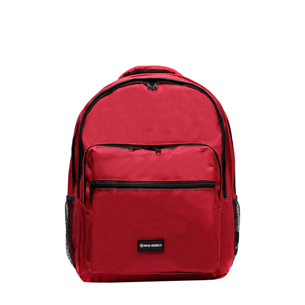 New Rebels New Rebels ® Katschberg - Schooltas - Laptopvak - Burgundy - Rugzak - Rugtas