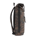 New Rebels New Rebels Mart New York Camouflage Grün 21L Rucksack Rolltop Wasserabweisend Laptop 15.6"