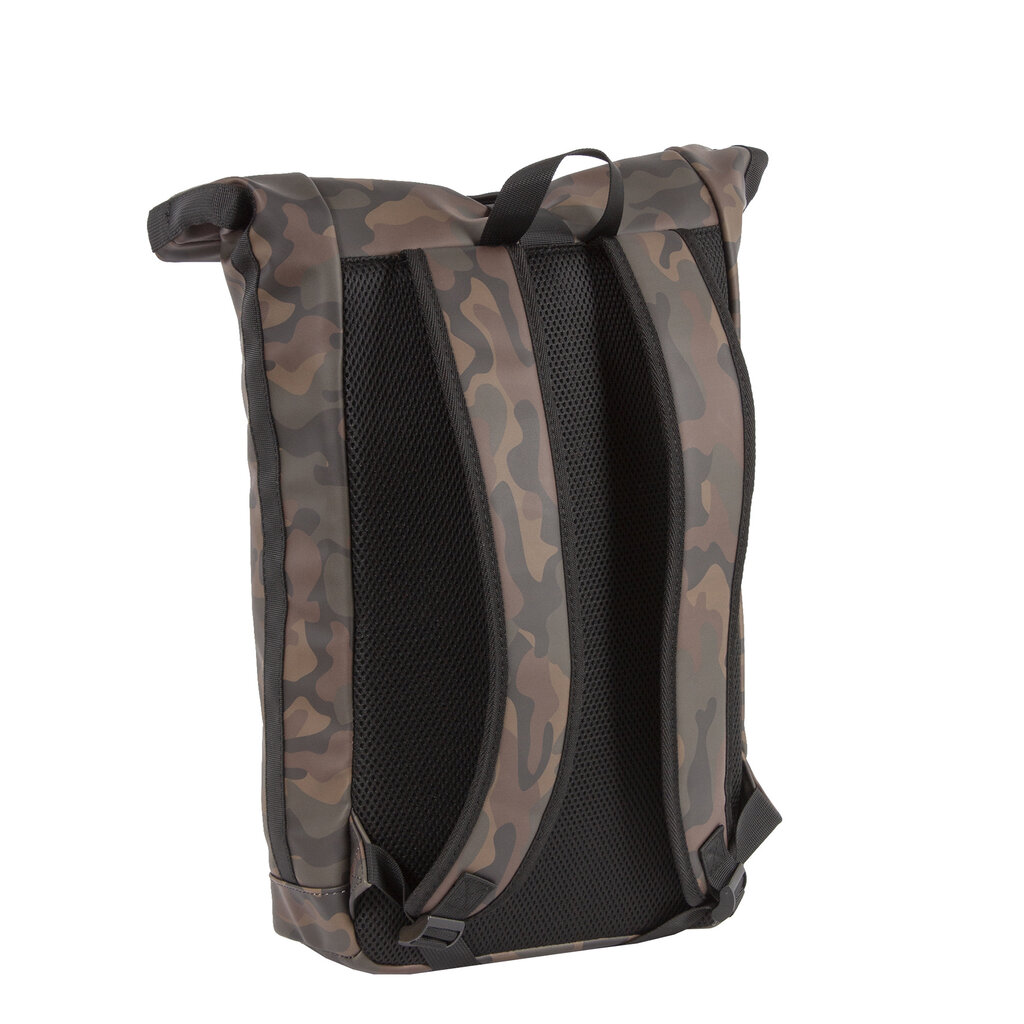 New Rebels New Rebels Mart New York Camouflage Grün 21L Rucksack Rolltop Wasserabweisend Laptop 15.6"