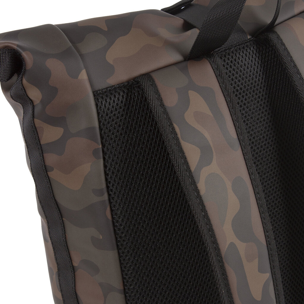 New Rebels New Rebels Mart New York Camouflage Grün 21L Rucksack Rolltop Wasserabweisend Laptop 15.6"