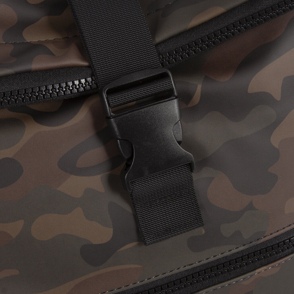 New Rebels New Rebels Mart New York Camouflage Grün 21L Rucksack Rolltop Wasserabweisend Laptop 15.6"