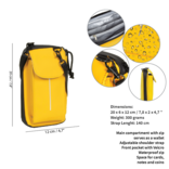 New Rebels New Rebels Mart Cincinnati Yellow Phonepocket Water Repellent