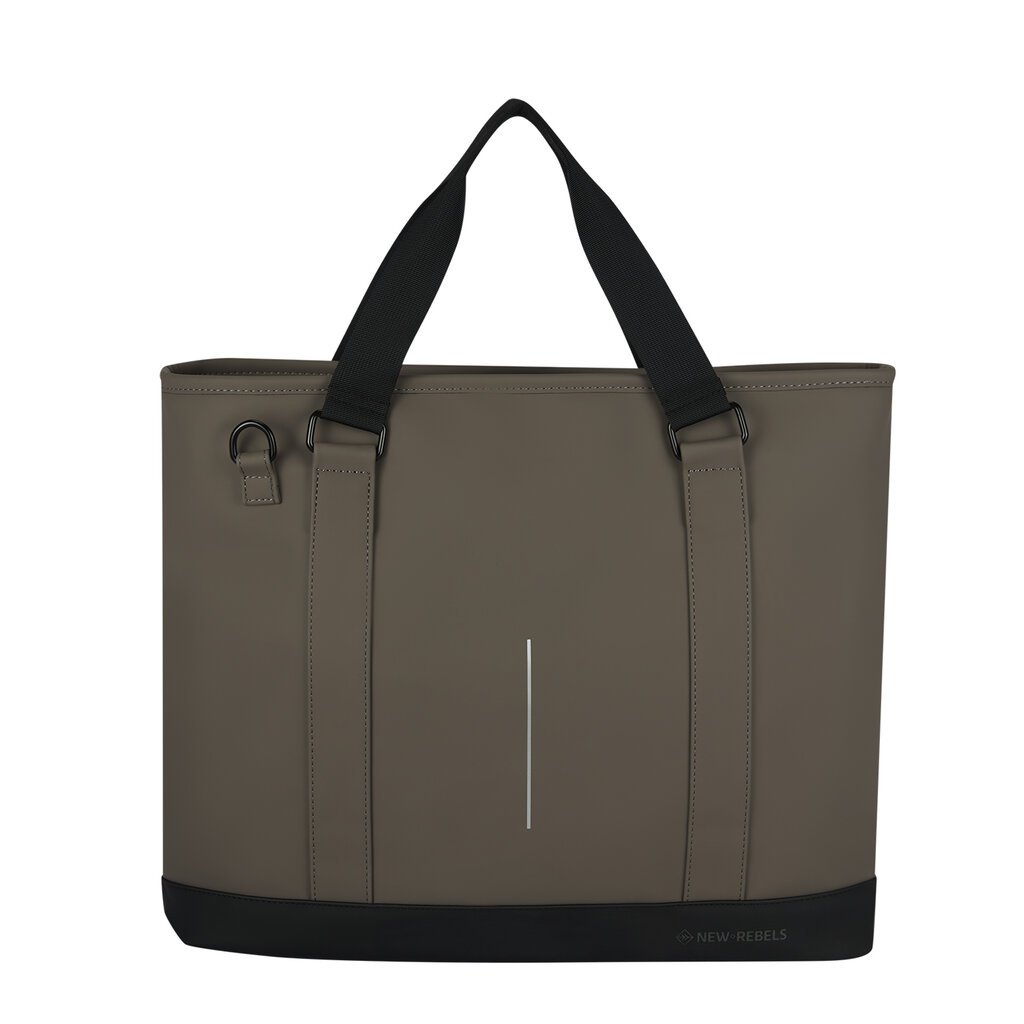 New Rebels New Rebels Mart Charleston Taupe 21L Shopper Wasserabweisend