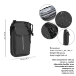 New Rebels New Rebels Mart Cincinnati Black Phonepocket Water Repellent