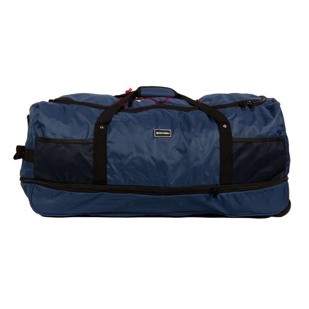 New Rebels New Rebels Nevada Newark Shadow Blue 110L Rollable Trolley Weekend Bag Water Repellent