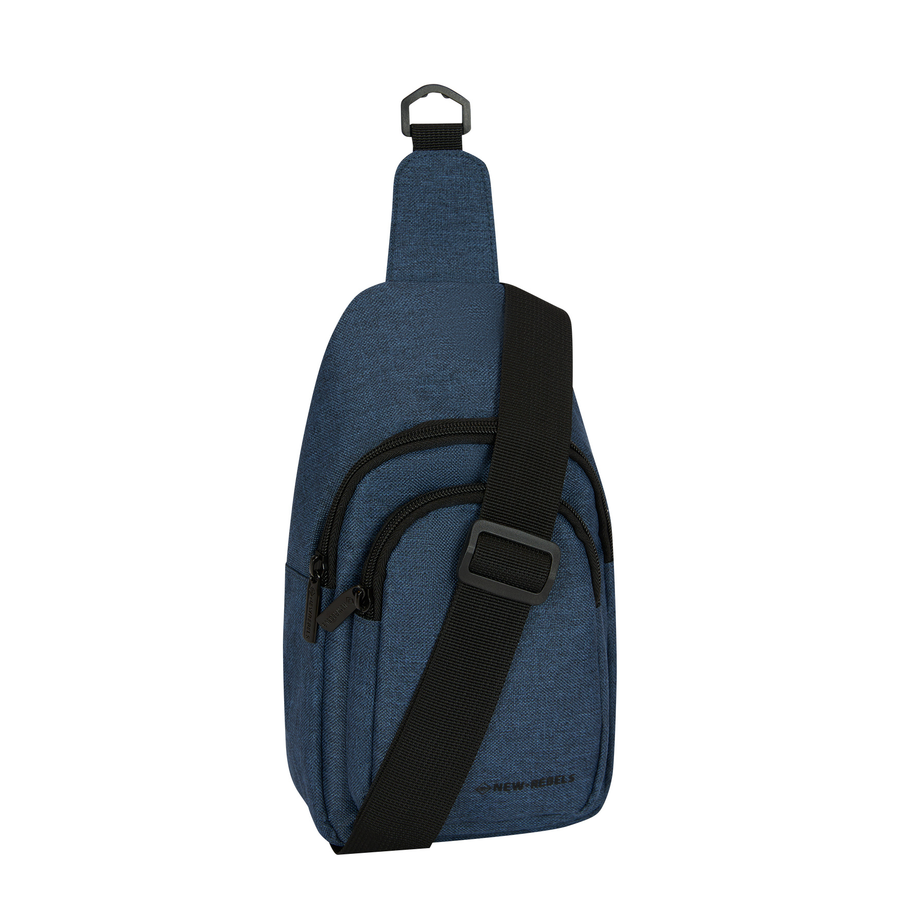 New Rebels Heaven Mankato Antraciet Crossbody Tas