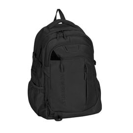 Vince Baldwin Schwarz 33L Rucksack Wasserabweisend Laptop 15.6"