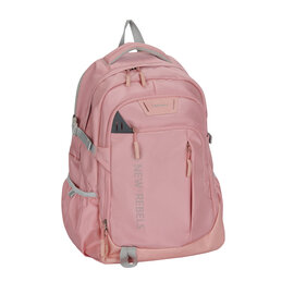 New Rebels Vince Baldwin Rosa 33L Rucksack Wasserabweisend Laptop 15.6"