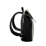 New Rebels New Rebels Ceres Dothan Black Light Gray 15L Backpack with Flap Water Repellent Laptop 15.6"