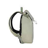 New Rebels New Rebels Ceres Dothan Lime Lichtgrijs 15L Rugtas met Flap Waterafstotend Laptop 15.6"
