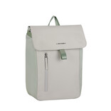 New Rebels New Rebels Ceres Dothan Lime Light Grey 15L Backpack with Flap Water Repellent
