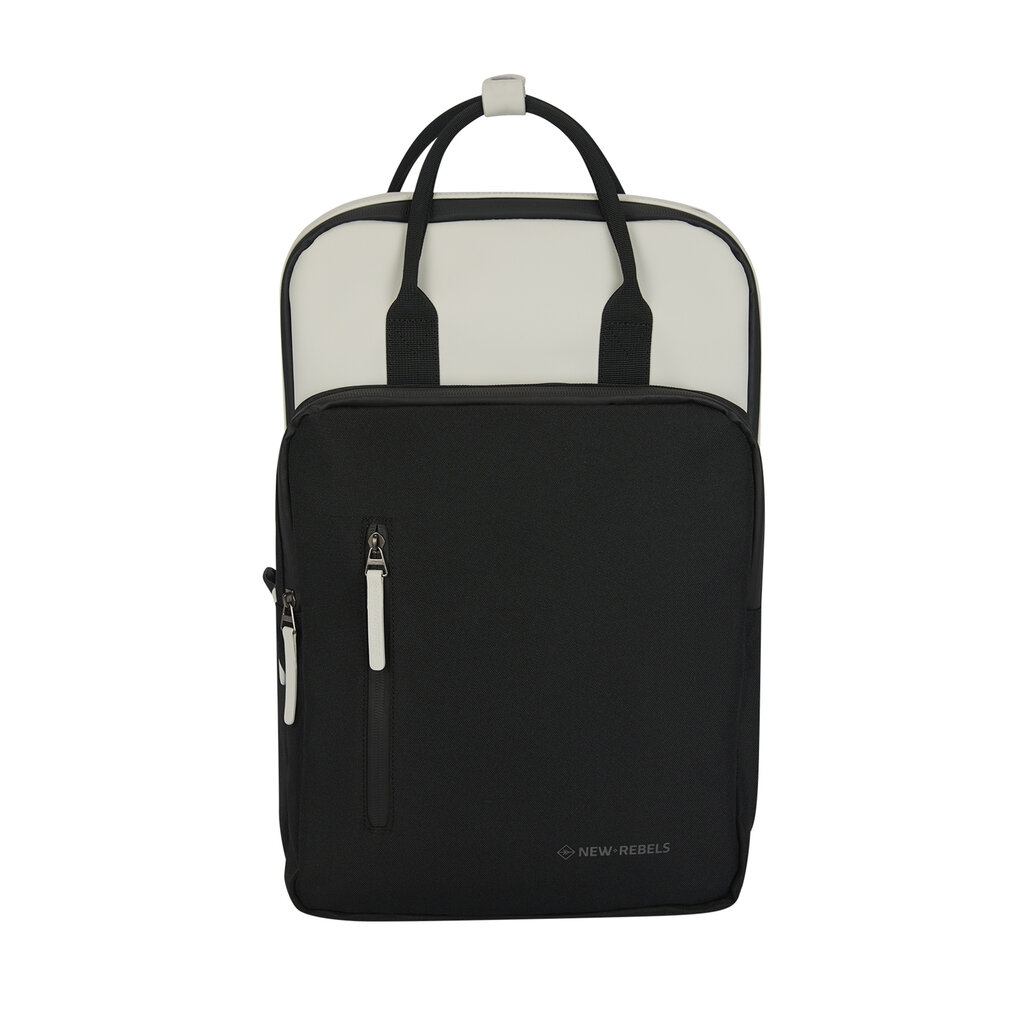 New Rebels New Rebels Ceres Milwaukee Schwarz 18L Rucksack Wasserabweisend Laptop 15.6"