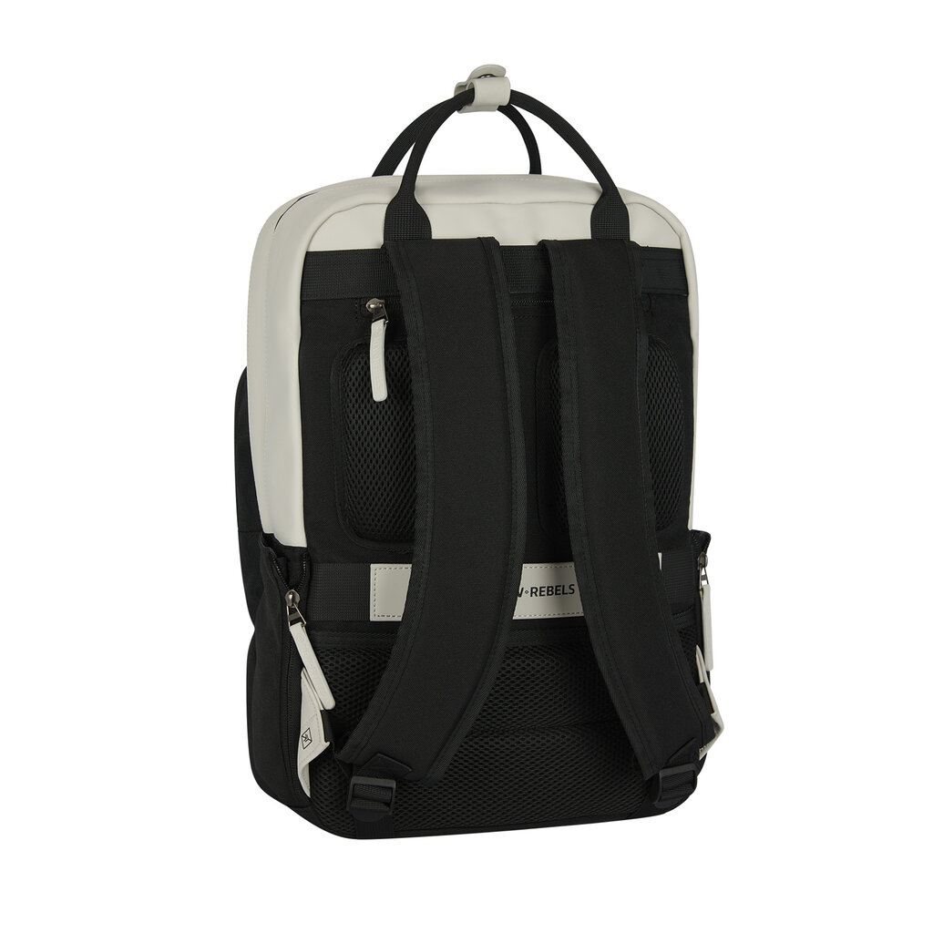 New Rebels New Rebels Ceres Milwaukee Schwarz 18L Rucksack Wasserabweisend Laptop 15.6"
